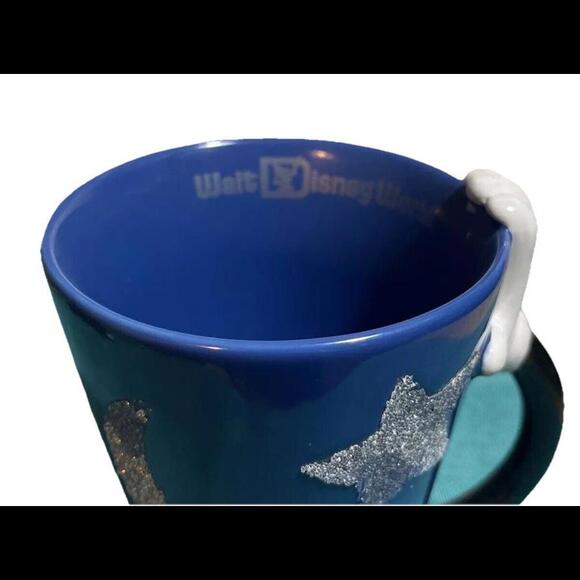 Disney Parks‎ Mickey Mouse Sorcerer Mug  2013 Arm Blue Star Glitter Disney Parks - Picture 5 of 9